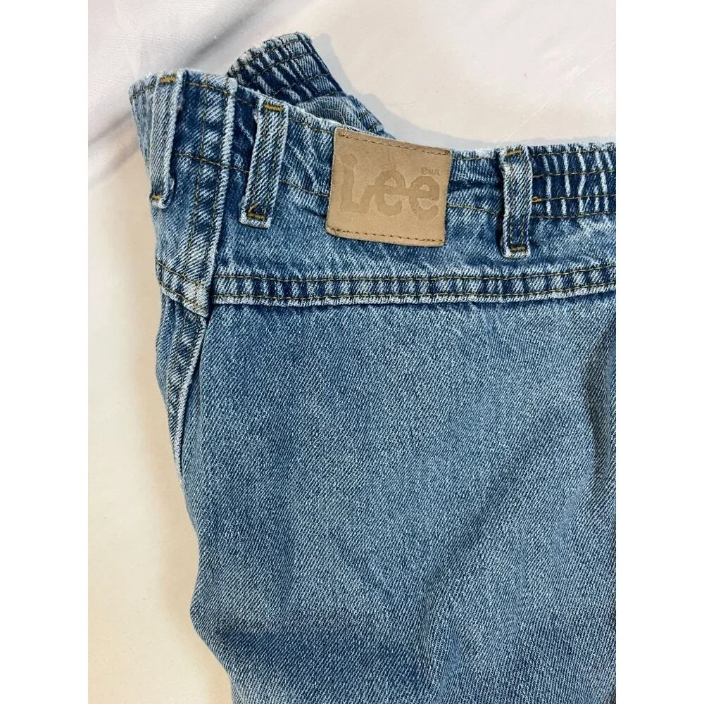 Lee Elastic Waist Blue Jeans | Size L | Comfort Fit - Picture 2 of 5